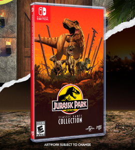 Jurassic Park Classic Games Collection (cover)